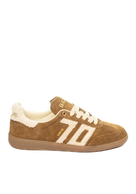 Sneaker cloud beige/tabacco BACK 70 | CLOUD601-BEIGE/TOBACCO